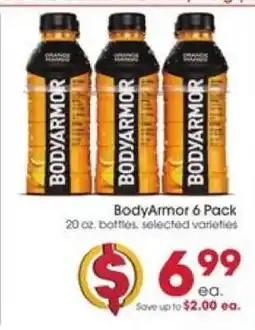 Giant Eagle BodyArmor 6 Pack offer