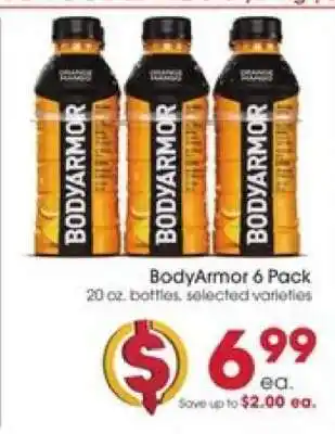 Giant Eagle BodyArmor 6 Pack offer