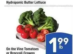 Albertsons On the Vine Tomatoes or Broccoli Crowns offer