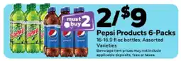 Save a Lot Pepsi Products 6-Packs offer