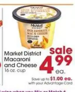 Giant Eagle Market District Macaroni and Cheese offer