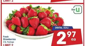 Albertsons Fresh Strawberries - 2 lb. Package offer