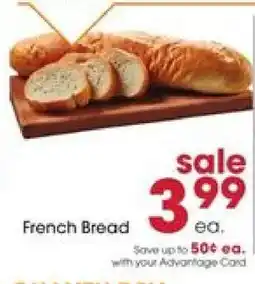Giant Eagle FRENCH BREAD offer