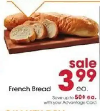 Giant Eagle FRENCH BREAD offer