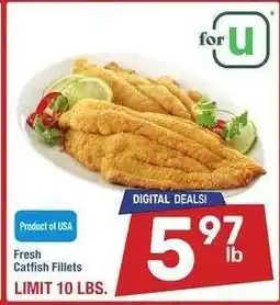 Albertsons Fresh Catfish Fillets offer