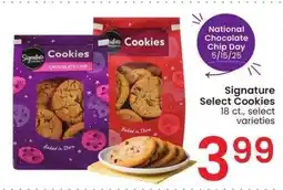 Albertsons Signature Select Cookies - 18 ct., select varieties offer