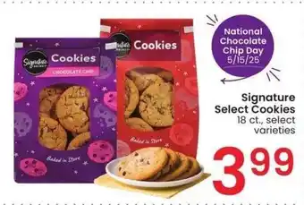 Albertsons Signature Select Cookies - 18 ct., select varieties offer