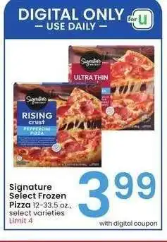 Albertsons Signature Select Frozen Pizza - 12-33.5 oz., select varieties offer