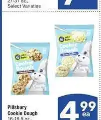Albertsons Pillsbury Cookie Dough - 16-16.5 oz., Select Varieties offer