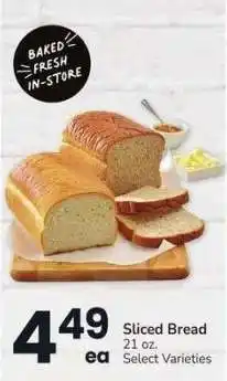 Albertsons Sliced Bread - 21 oz. Select Varieties offer
