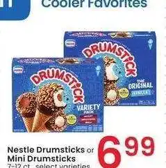 Albertsons Nestle Drumsticks or Mini Drumsticks - 7-12 ct., select varieties offer