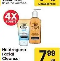 Albertsons Neutrogena Facial Cleanser - 4.2-7 oz. Selected varieties offer