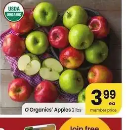Albertsons O Organics Apples - 2 lbs offer