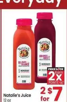 Albertsons Natalie's Juice - 12 oz Selected Varieties offer