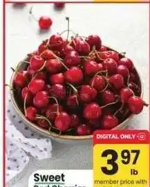 Albertsons Sweet Red Cherries offer