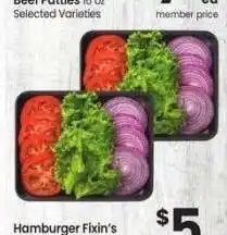 Albertsons Hamburger Fixin's - Selected Varieties offer
