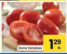 Albertsons Roma Tomatoes offer