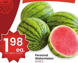 Albertsons Personal Watermelon offer