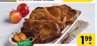 Albertsons Pork Loin Assorted Chops - Bone - In offer