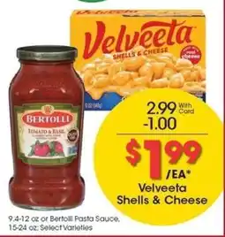 Kroger Velveeta Shells & Cheese offer