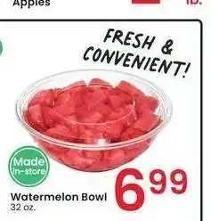 Albertsons Watermelon Bowl - 32 oz offer