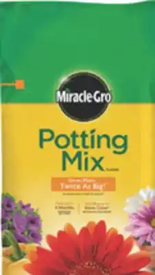 The Home Depot MIRACLE GRO 25 qt. Potting Mix offer