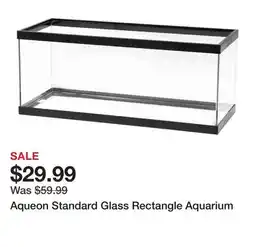Petsmart Aqueon Standard Glass Rectangle Aquarium offer