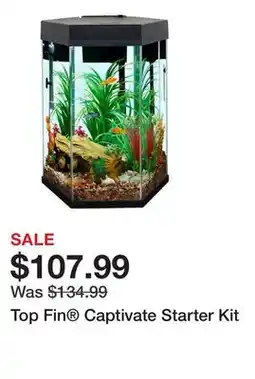Petsmart Top Fin Captivate Starter Kit offer