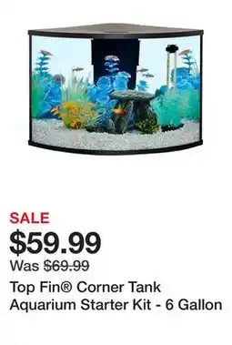 Petsmart Top Fin Corner Tank Aquarium Starter Kit - 6 Gallon offer