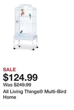 Petsmart All Living Things Multi-Bird Home offer