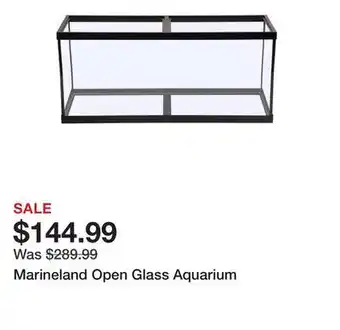 Petsmart Marineland Open Glass Aquarium offer