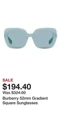 Nordstrom Burberry 52mm Gradient Square Sunglasses offer