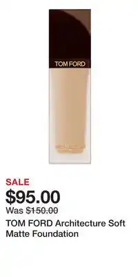 Nordstrom TOM FORD Architecture Soft Matte Foundation offer
