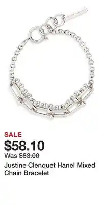 Nordstrom Justine Clenquet Hanel Mixed Chain Bracelet offer