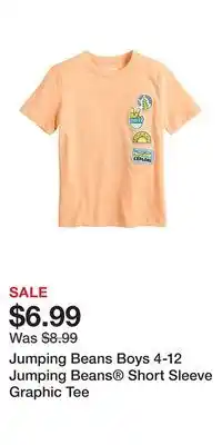 Kohl's Jumping Beans Boys 4-12 Jumping Beans Short Sleeve Graphic Tee offer