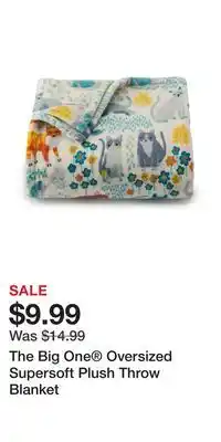 Kohl's The Big One Oversized Supersoft Plush Throw Blanket offer