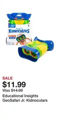 Kohl's Educational Insights GeoSafari Jr. Kidnoculars offer