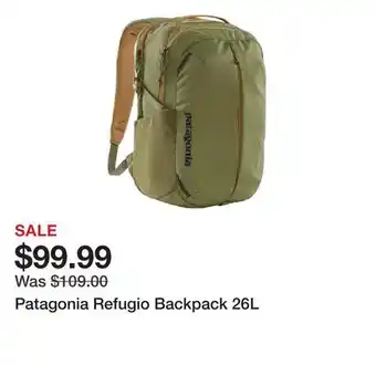 Dick's Sporting Goods Patagonia Refugio Backpack 26L offer