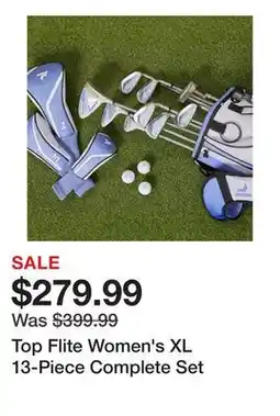 Dick's Sporting Goods Top Flite Women's XL 13-Piece Complete Set offer