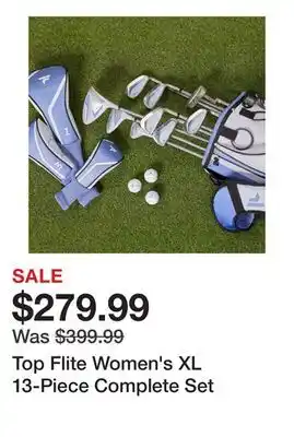 Dick's Sporting Goods Top Flite Women's XL 13-Piece Complete Set offer