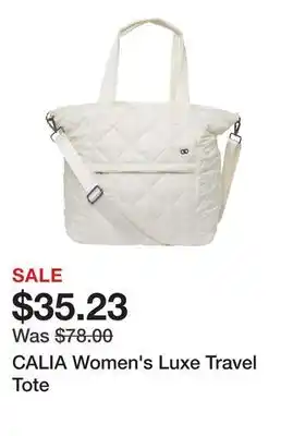 Dick's Sporting Goods CALIA Women's Luxe Travel Tote offer