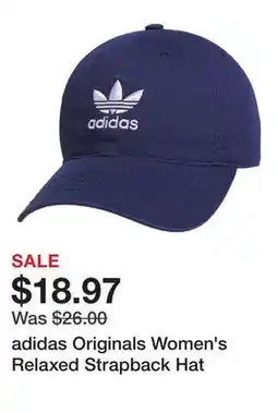 Dick's Sporting Goods adidas Originals Women's Relaxed Strapback Hat offer
