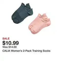 Dick's Sporting Goods CALIA Women's 2-Pack Training Socks offer