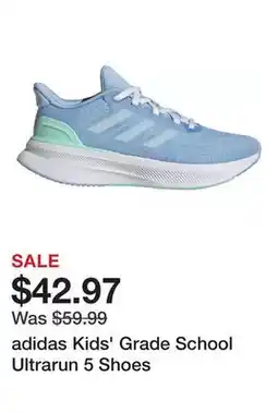 Dick's Sporting Goods adidas Kids' Grade School Ultrarun 5 Shoes offer