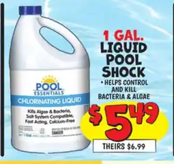 Ollie's 1 GAL. LIQUID POOL SHOCK offer