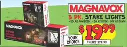 Ollie's MAGNAVOX STAKE LIGHTS offer