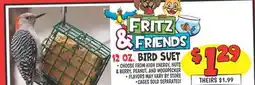 Ollie's FRITZ & FRIENDS 12 OZ. BIRD SUET offer