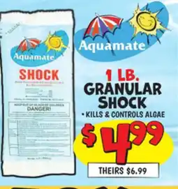 Ollie's AQUAMATE GRANULAR SHOCK offer