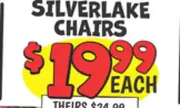 Ollie's SILVERLAKE CHAIRS offer