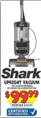 Ollie's SHARK UPRIGHT VACUUM offer